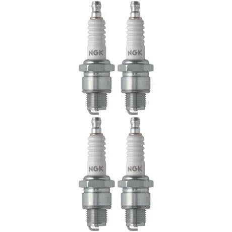 Load image into Gallery viewer, Set 4 NGK Standard Spark Plugs for Suzuki GT185 1977-1973 Engine 185cc
