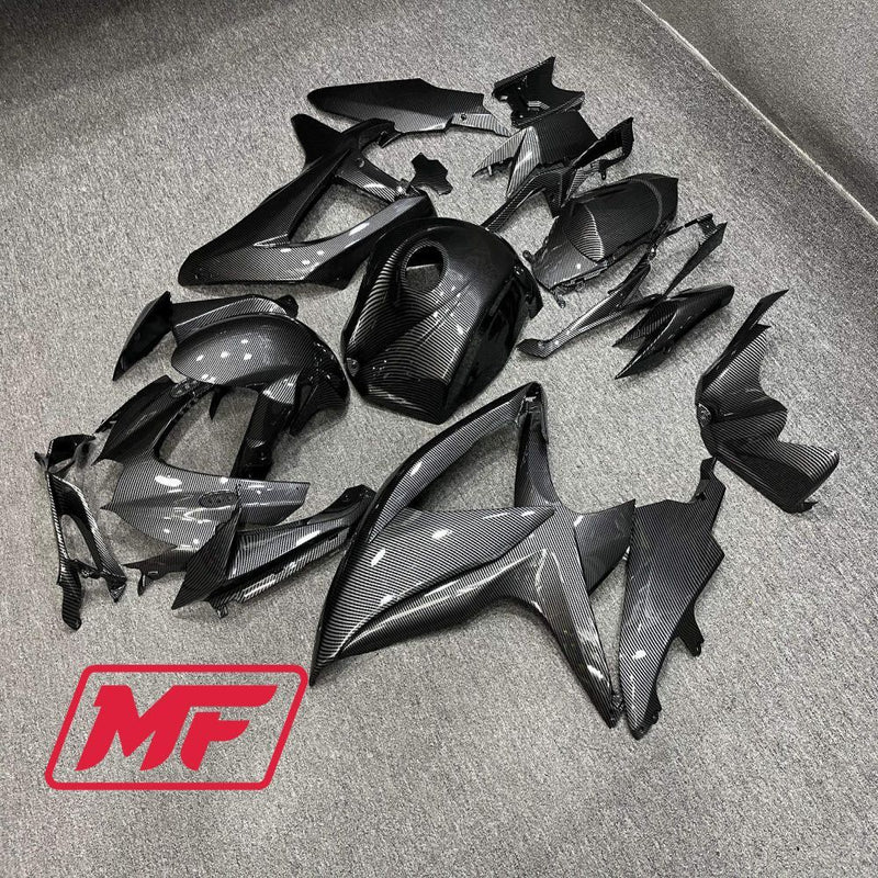 Load image into Gallery viewer, Monster Fairings Full Kit Suzuki GSXR600-750 08-10 Carbon Fiber Style + Windshield + Gas Tank Cover

