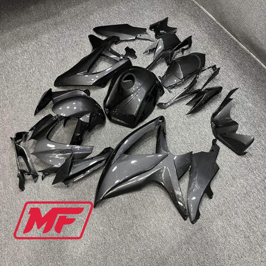 Monster Fairings Full Kit Suzuki GSXR600-750 08-10 Carbon Fiber Style + Windshield + Gas Tank Cover