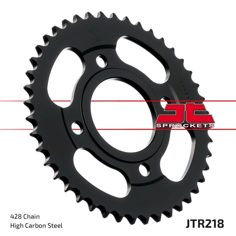 Load image into Gallery viewer, JT Sprockets Rear Steel Sprocket 44 Tooth 44T 428 Chain JTR218.44
