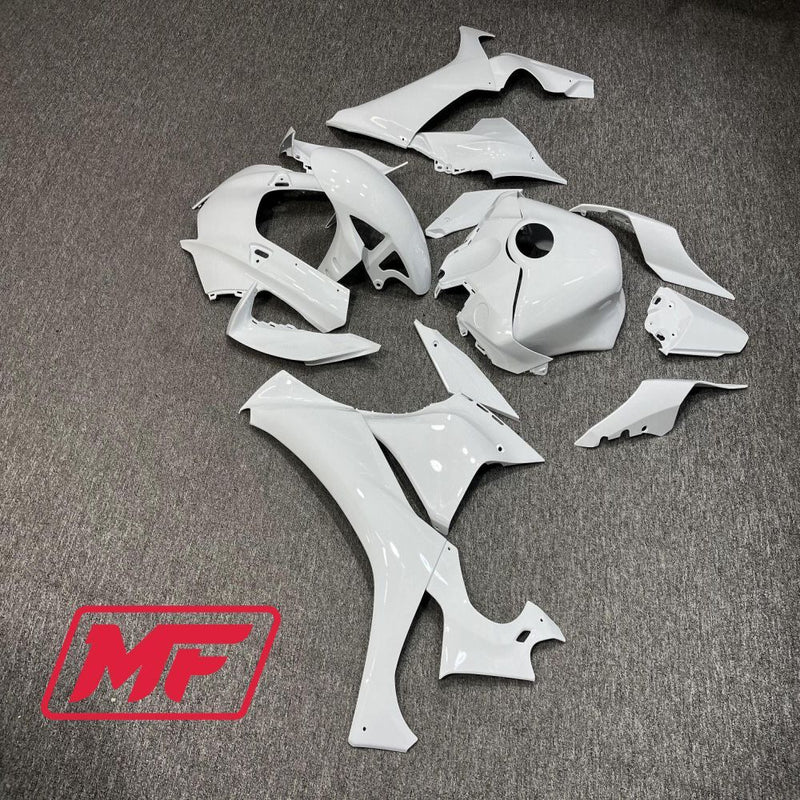 Load image into Gallery viewer, Monster Fairings Full Kit Yamaha R1 20-23 Gloss White + Windshield + Gas Tank Cover
