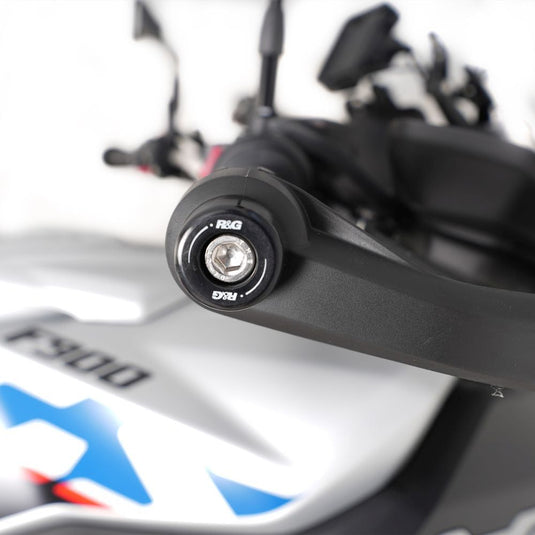 R&G Racing Black Bar End Sliders For 2022-2023 BMW F850GS