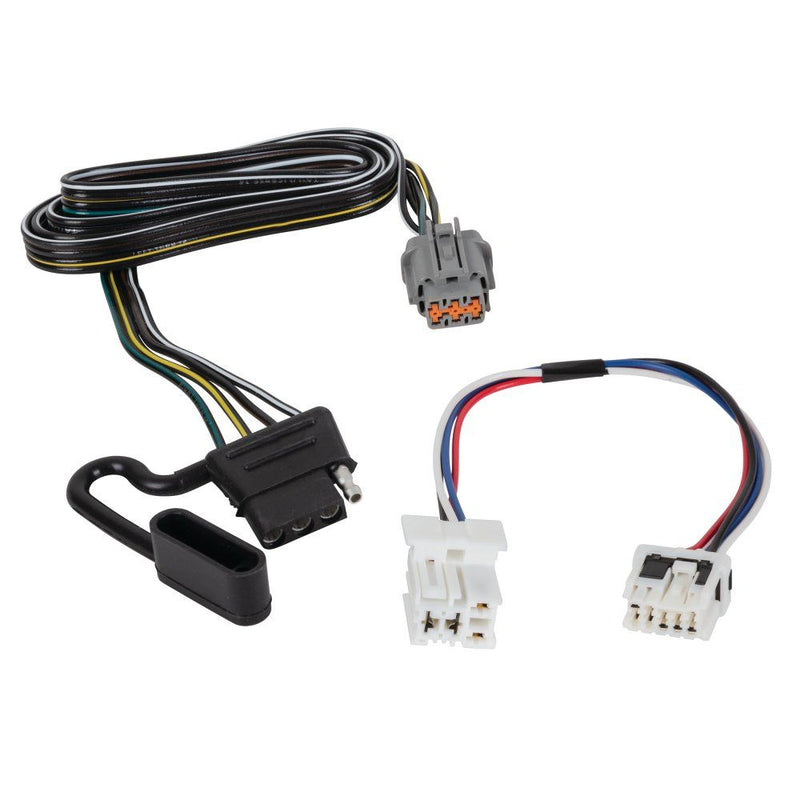 Load image into Gallery viewer, T-Connector Harness, 4-Way Flat, w/Circuit Protected Module fits Select Infiniti QX60 and Nissan Pathfinder Models
