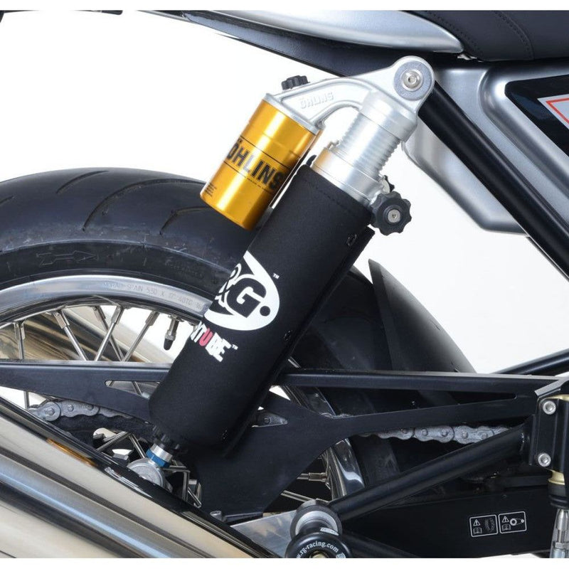 Load image into Gallery viewer, R&amp;G Racing Black Shocktube Shock Protector Set For 2013-2014 Honda CB1100
