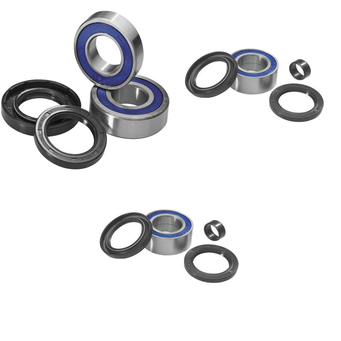 QUADBOSS Front and Rear Wheel Bearing Kits for Yamaha YFZ450X 2010-2011