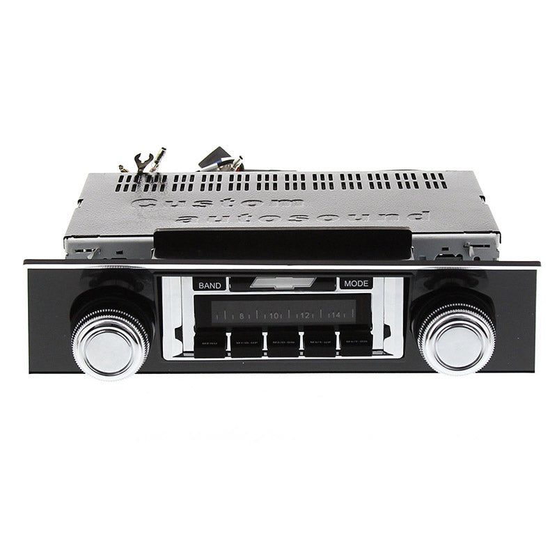 Custom Autosound 1967-68 Camaro Classic Car Stereo With Black Bezel CAM-CAE-630