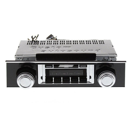 Custom Autosound 1967-68 Camaro Classic Car Stereo With Black Bezel CAM-CAE-630