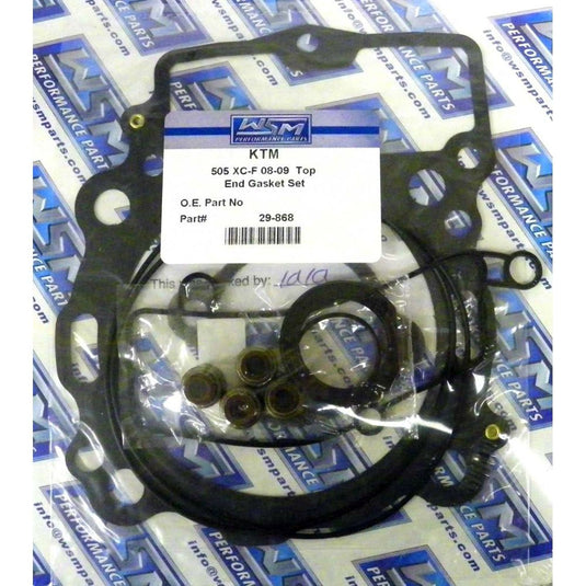 WSM Top End Gasket Kit For KTM 505 SX-F / XC-F 08-10 29-868