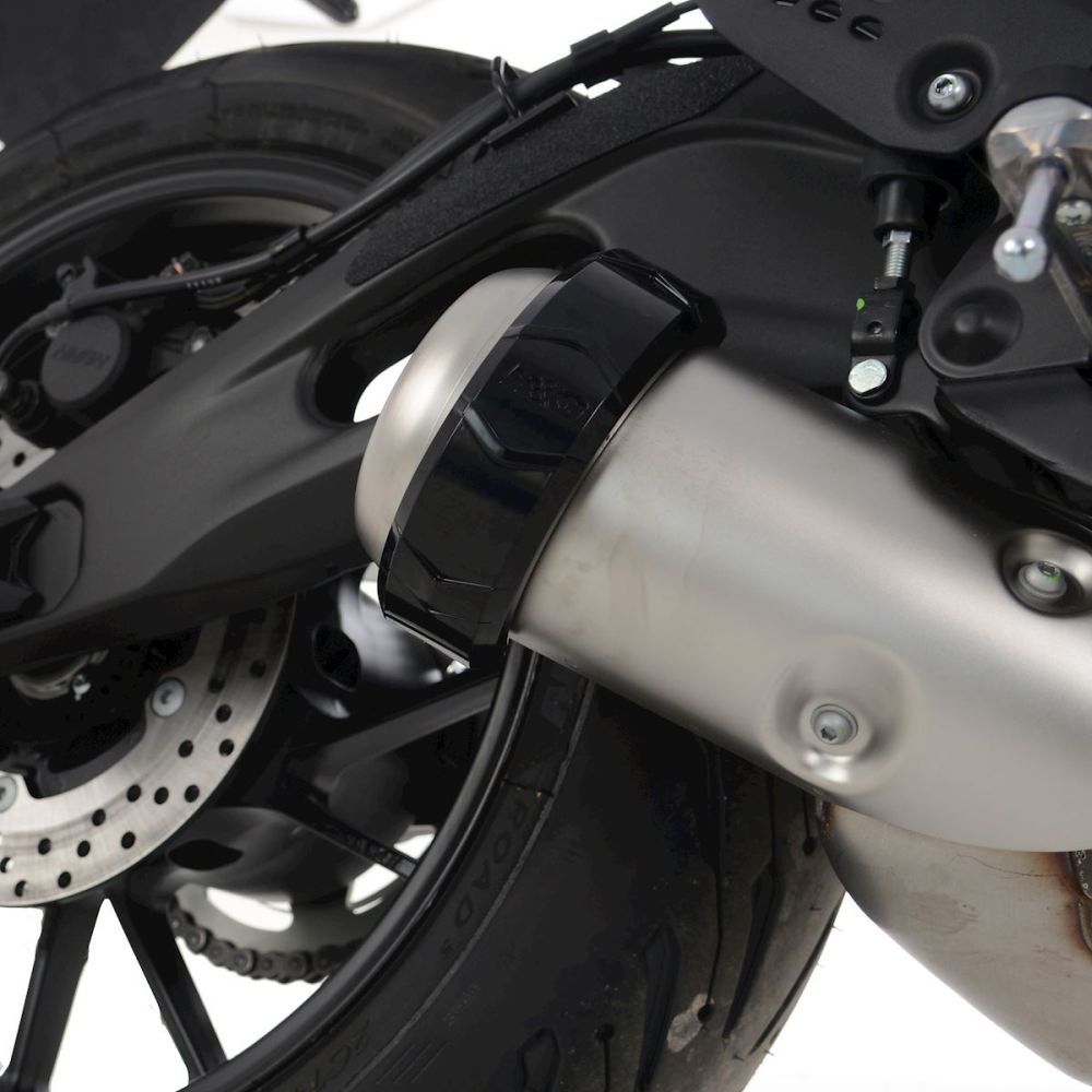 R&G Racing Black Exhaust Protector 4.5 to 5.5