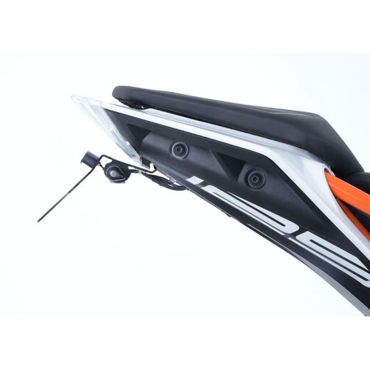 R&G Racing Black Tail Tidy License Plate Holder For 2020-2021 KTM 125 Duke
