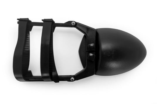 Clamp-On, Dual-View, 8 Inch x 5-1/2 Inch Towing Mirror