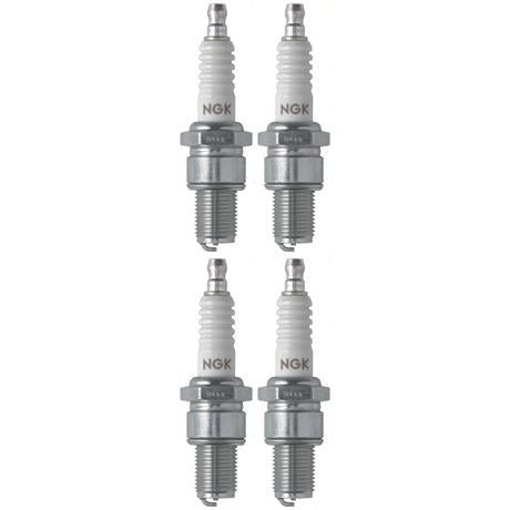 Set 4 NGK Standard Spark Plugs for Yamaha YZ250 1995-1988 Engine 250cc