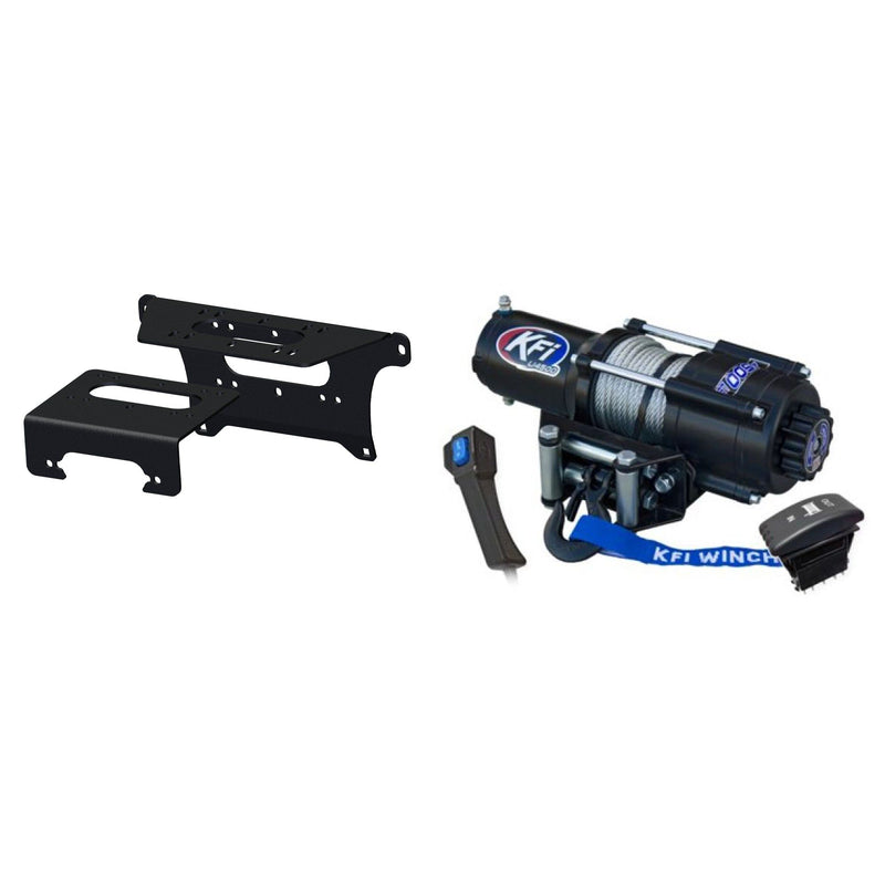 Load image into Gallery viewer, KFI Winch Kit For Polaris 1000 XP Ranger Full-Size 4x4 Models: (EPS / Premium / LE / Trail Boss) 2018-2024
