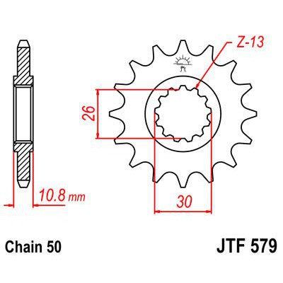 Load image into Gallery viewer, Front &amp; Rear Sprocket Kit for YAMAHA FZ1-2D1,1CA-USA 01-05 JT Sprockets
