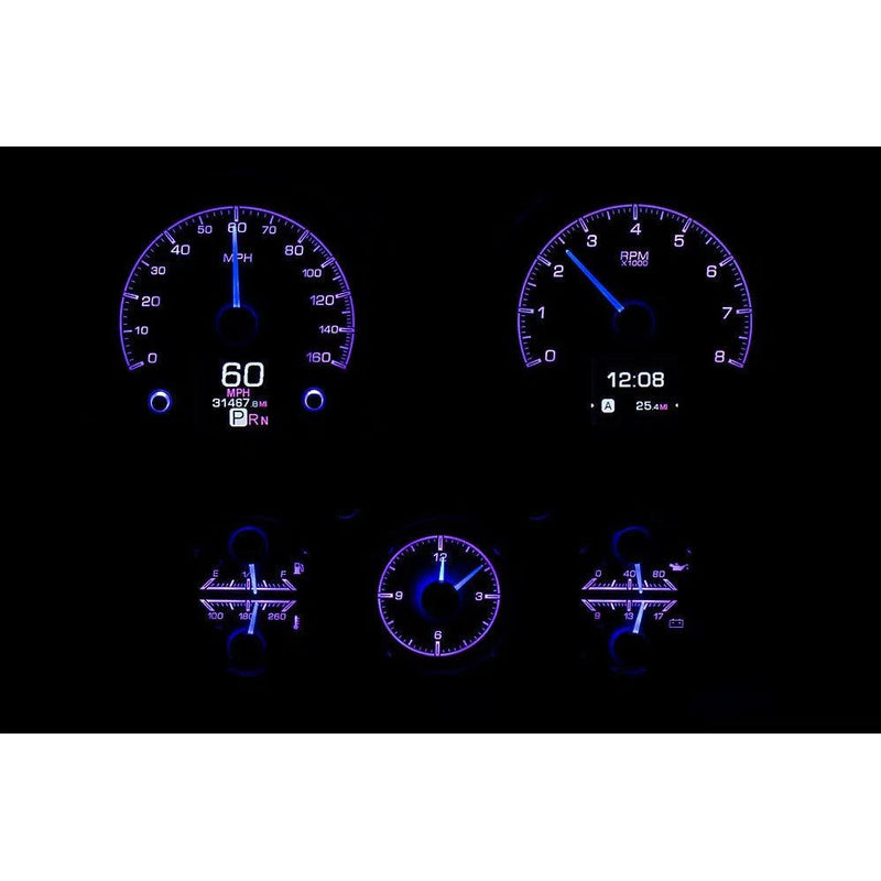 Load image into Gallery viewer, Dakota Digital 1967 Chevrolet Camaro HDX Analog Gauge kit With Console Gauges HDX-67C-CAC
