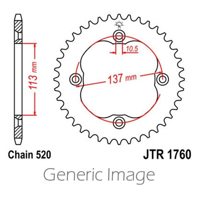 Load image into Gallery viewer, Front &amp; Rear Steel Sprocket Kit for ATV/UTV SUZUKI LT-Z400 QuadSport 2009-2012
