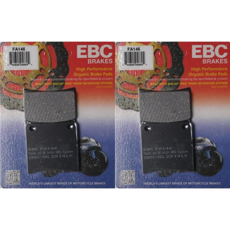 Load image into Gallery viewer, EBC Brake Pad Front Kit FA146 for Suzuki Katana 750 1989-1997
