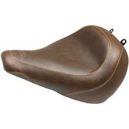 Mustang Wide Tripper Solo Seat Smooth Brown 83020