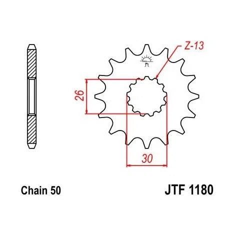 Front & Rear Sprocket Kit for Street HONDA CM200T 1980-1982