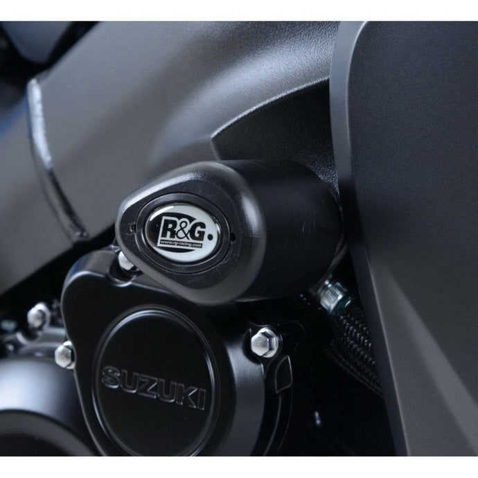 R&G Racing Black Aero Style Crash Protection Bobbins For 2016-2018 Suzuki GSXS1000F ABS