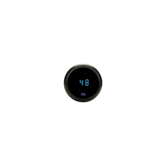 Round Oil pressure gauge, 0-150psi/0-400psi, 2-1/16", black, blue