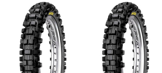 Pair of Maxxis Maxxcross IT M7305 Bias Dirt Bike Tires Rear 90/100-16 (2)