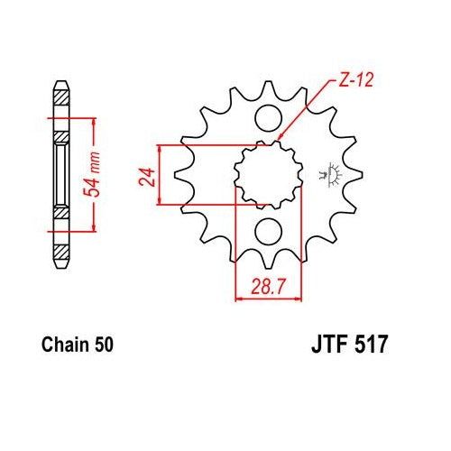 Front & Rear Sprocket Kit for Street KAWASAKI ZZR1200 2002-2005