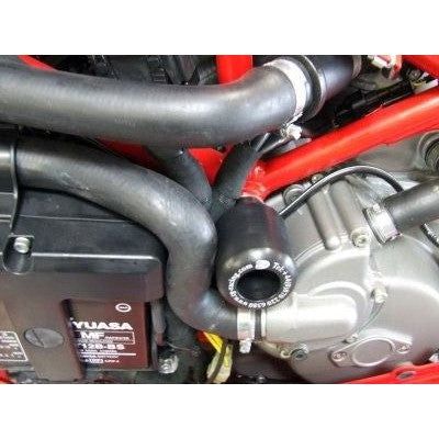 Load image into Gallery viewer, R&amp;G Racing Black Under Body Frame Sliders For 2007-2008 Ducati 1098 S
