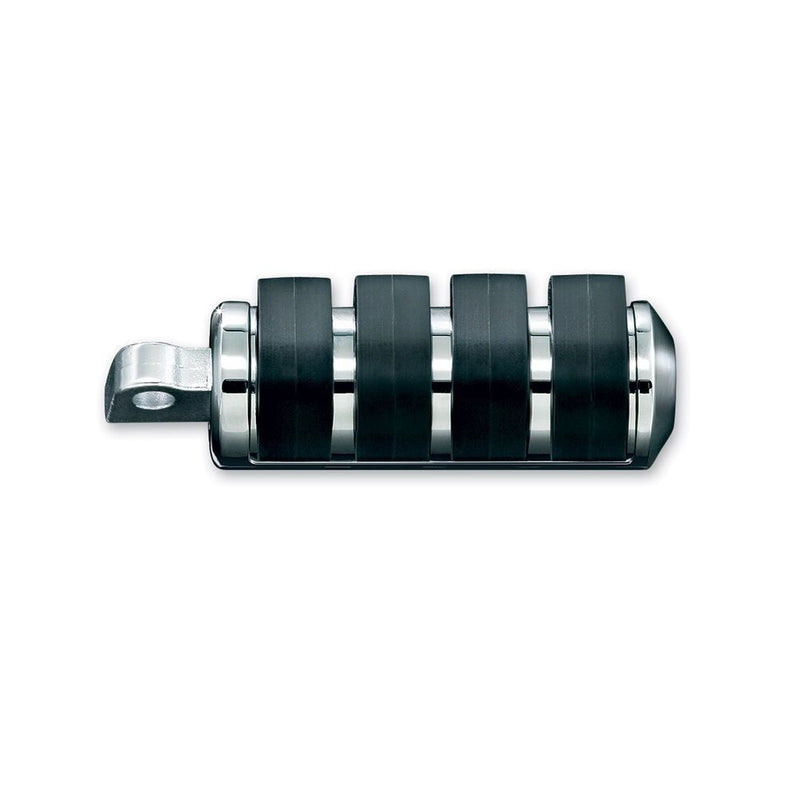Load image into Gallery viewer, KURYAKYN LARGE CHROME ISO PEGS WITH MALE MOUNT ADAPTERS FOR HARLEY HD PAIR 8002
