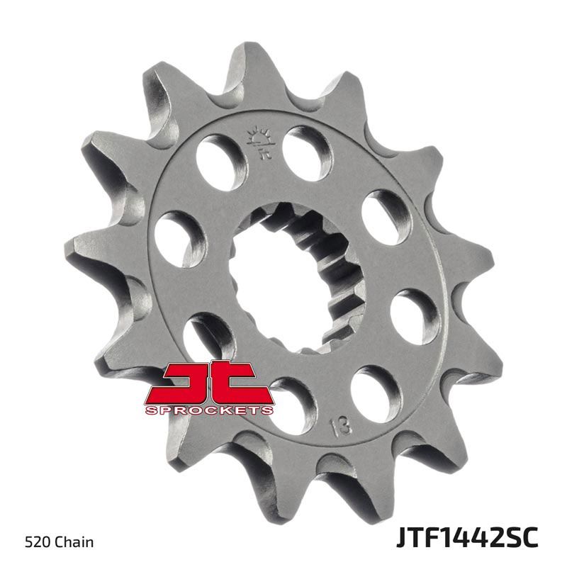 Load image into Gallery viewer, JT Sprockets Front Steel Countershaft Sprocket SC 13 Tooth 13T 520 Chain
