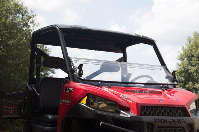 Load image into Gallery viewer, Seizmik Versa-Fold Polycarbonate Windshield For Polaris Full Size Pro-Fit Ranger
