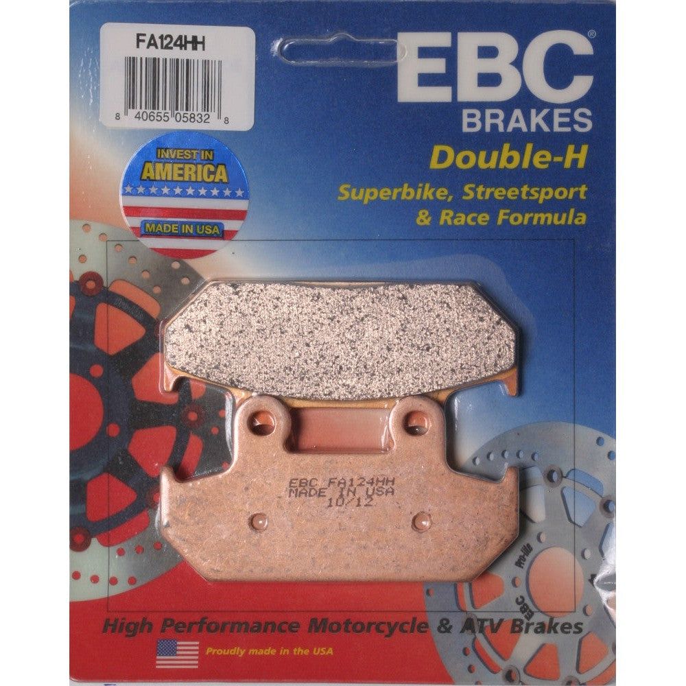 EBC 1 Pair Sintered HH Race Formula Brake Pads MPN FA124HH