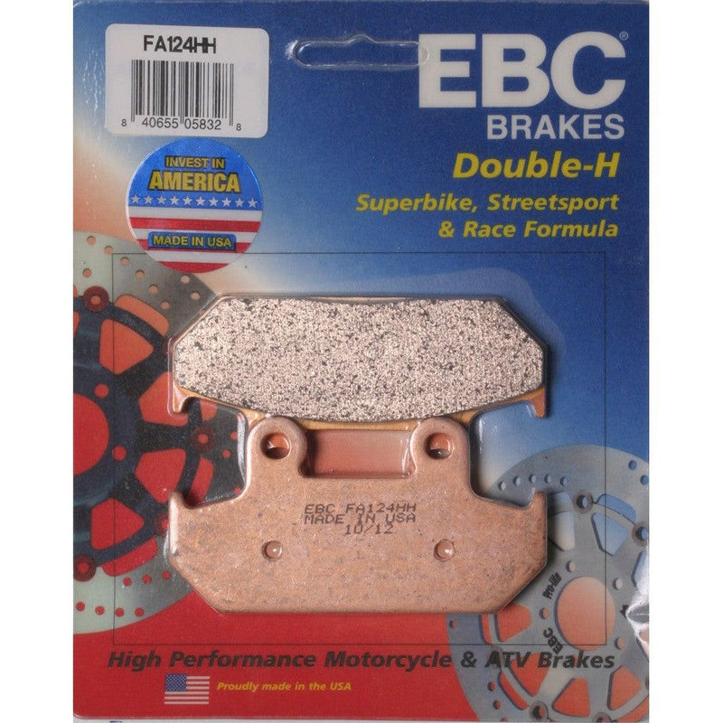 Load image into Gallery viewer, EBC 1 Pair Sintered HH Race Formula Brake Pads MPN FA124HH
