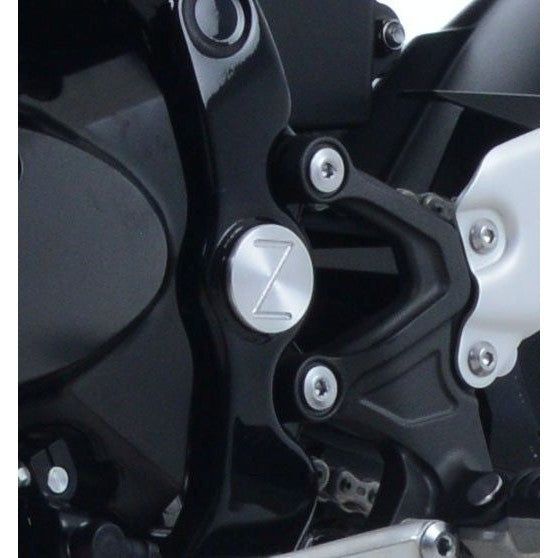 R&G Racing Silver Frame Plug RHS For 2018-2024 Kawasaki Z900RS FI0138SI