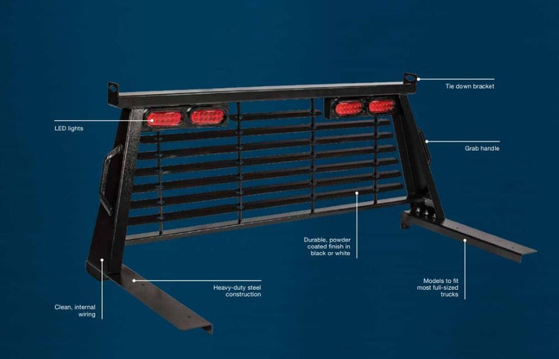 Load image into Gallery viewer, B&amp;W PUCP7500BA Cab Protector fits 1999-2016 Ford F-250 &amp; F-350 Super Duty Trucks
