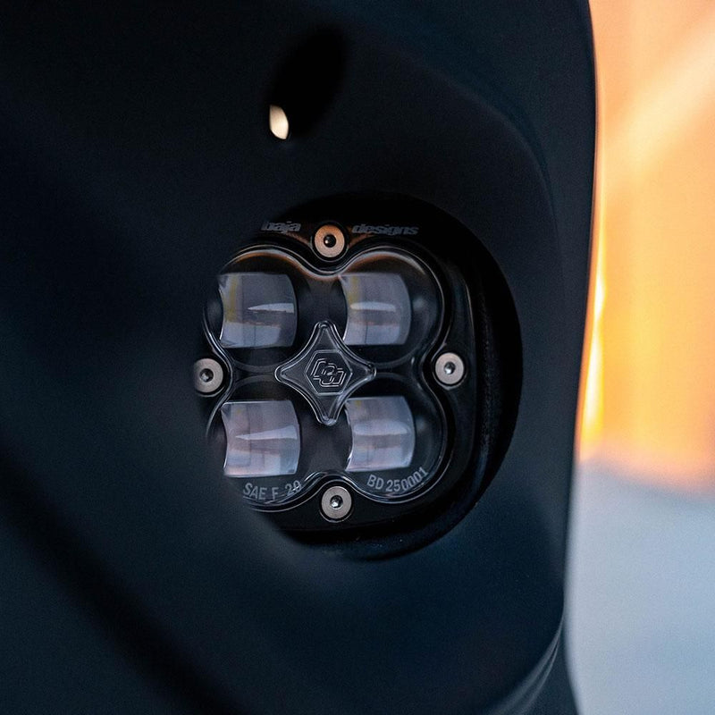 Load image into Gallery viewer, Baja Designs Fog Pocket Light Kit Squadron Series SAE Pattern Clear Lens 448129
