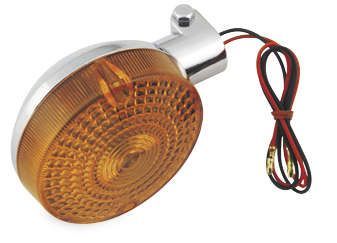 Load image into Gallery viewer, Turn Signal and Lens For Honda CB400 Super Sport 1975-1977 Front Left Chrome
