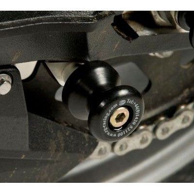 Load image into Gallery viewer, R&amp;G Racing Black Cotton Reels For 2012-2018 Kawasaki Ninja ZX6R ZX600R
