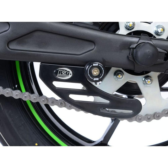 R&G Racing Black Toe Chain Guards - Road Racing Toe Guard TG0005BK