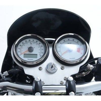 Load image into Gallery viewer, R&amp;G Racing Silver Instrument Panel For 2008-2014 Triumph Thruxton 900 IF0003SI

