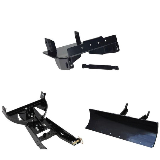 Denali Black UTV Snow Plow Kit For Yamaha Wolverine X2 850 YXE85 4x4 R-Spec 2019