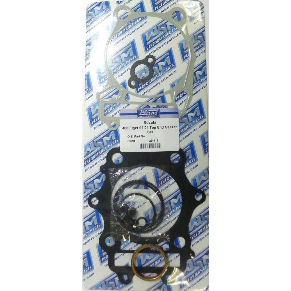 WSM Top End Gasket Kit For Suzuki 400 Eiger 02-07 29-416
