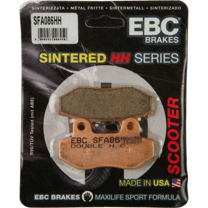 EBC 1 Pair SFA HH Series Scooter Sintered Brake Pads MPN SFA86HH