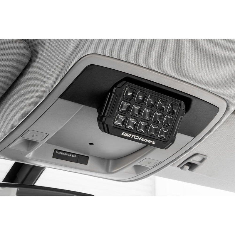 Load image into Gallery viewer, Switch Works Alpha12 Digital Smart Switcher with 12-Outputs With Mount For Chevrolet Silverado 1500 2014-2018
