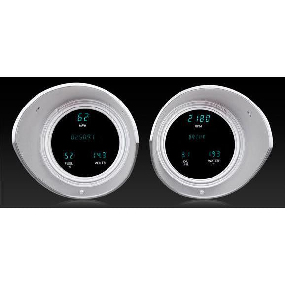 Load image into Gallery viewer, Dakota Digital 1973-1977 Oldsmobile Cutlass Series III Gauge Kit with Teal/Blue Display VFD3-73O-CUT-Z
