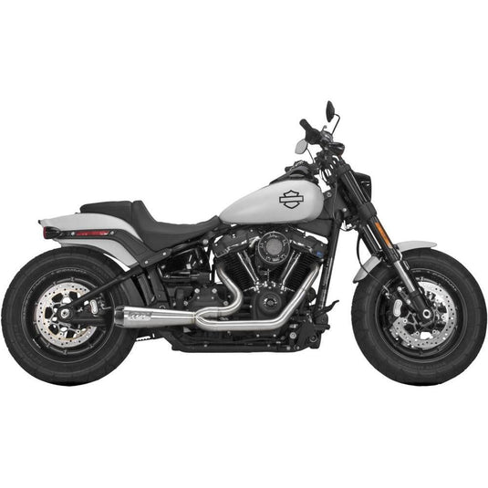 Two Brothers Racing Comp-S 2-into-1 Brushed Full Exhaust System with Carbon Fiber End Cap 005-4960199