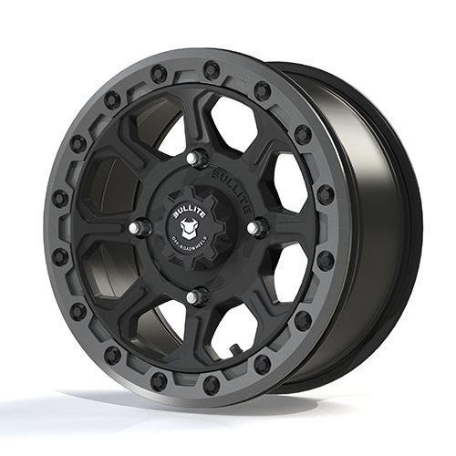 Bullite Ruler Wheel 14X7.0 Gun Metal/Black 4/137 5+2