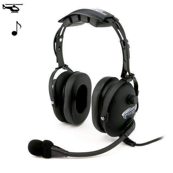 Rugged Air Rugged Air RA620 Helicopter Aviation Pilot Headset RA620R