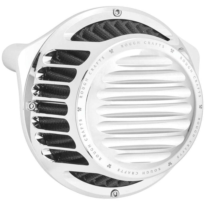 Rough Crafts Round Air Cleaner Chrome