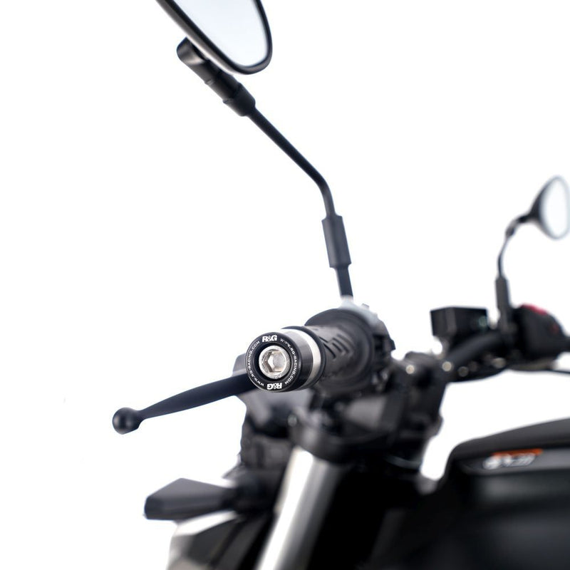Load image into Gallery viewer, R&amp;G Racing Black Bar End Sliders For 2024-2024 Suzuki GSX-8R
